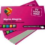tarjetas de presentación